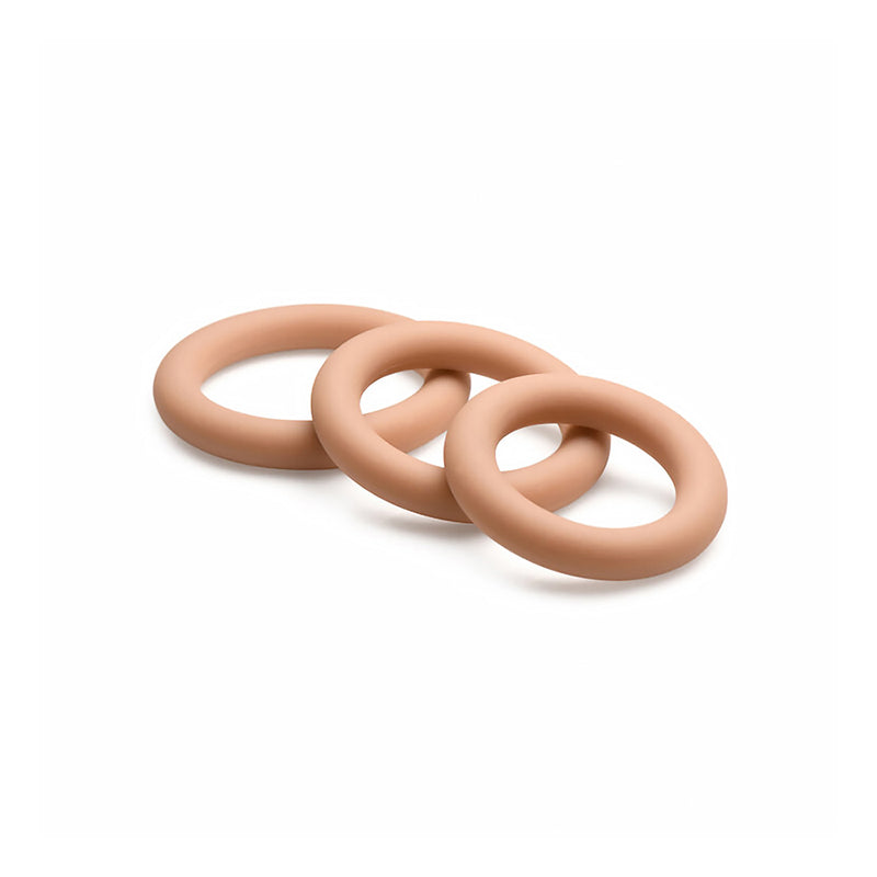 Jock Silicone Cock Ring Medium 3pc Set