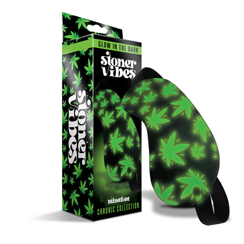 Stoner Vibes Glow-in-the-Dark Blindfold