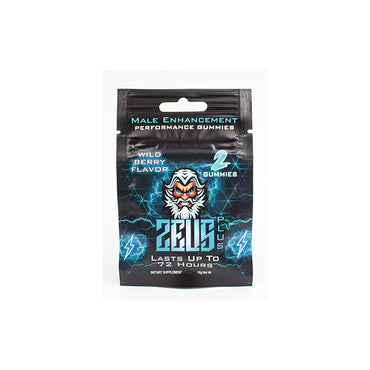 Zeus Plus Male Suppl  Gummies Wildbe 2ct