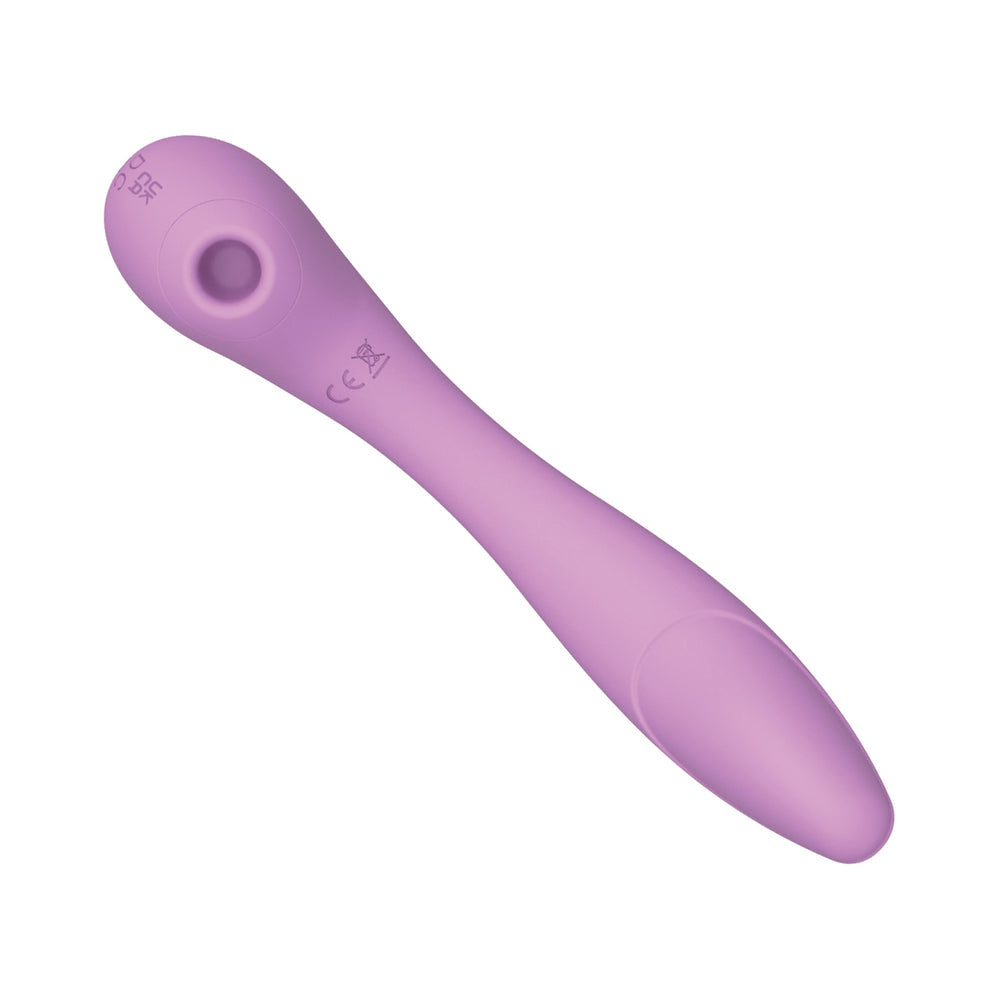 Blaze Bendable Suction Massager Lavender