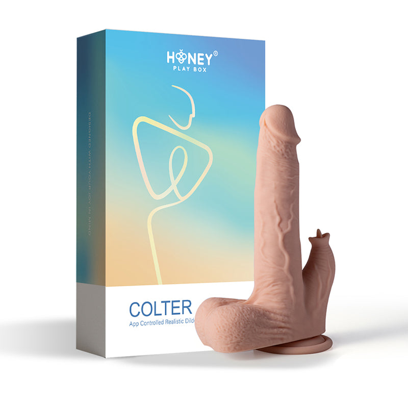 HPB Colter Thrust Dildo w/Licker 8.5in