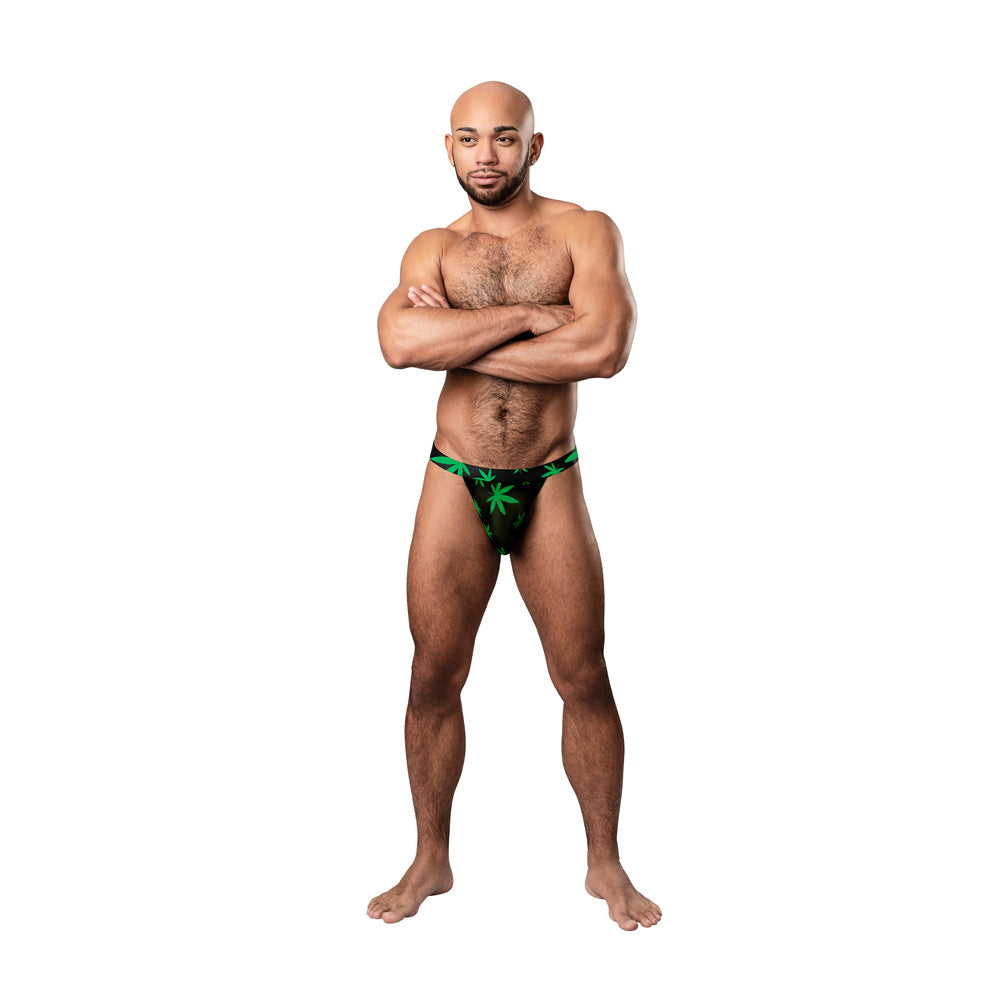 MP Hazy Dayz Micro Thong Pot Leaf L/XL