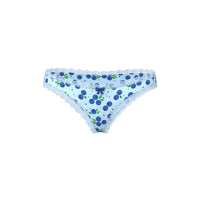 Magic Silk Sweet Treats Boy Short with Lube Blueberry S/M