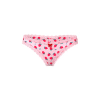 Magic Silk Sweet Treats Boy Short with Lube Strawberry S/M