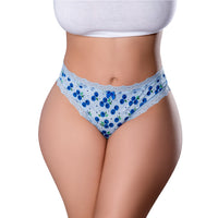 MS Sweet Treats CrotchThong&Lube Blueb Q