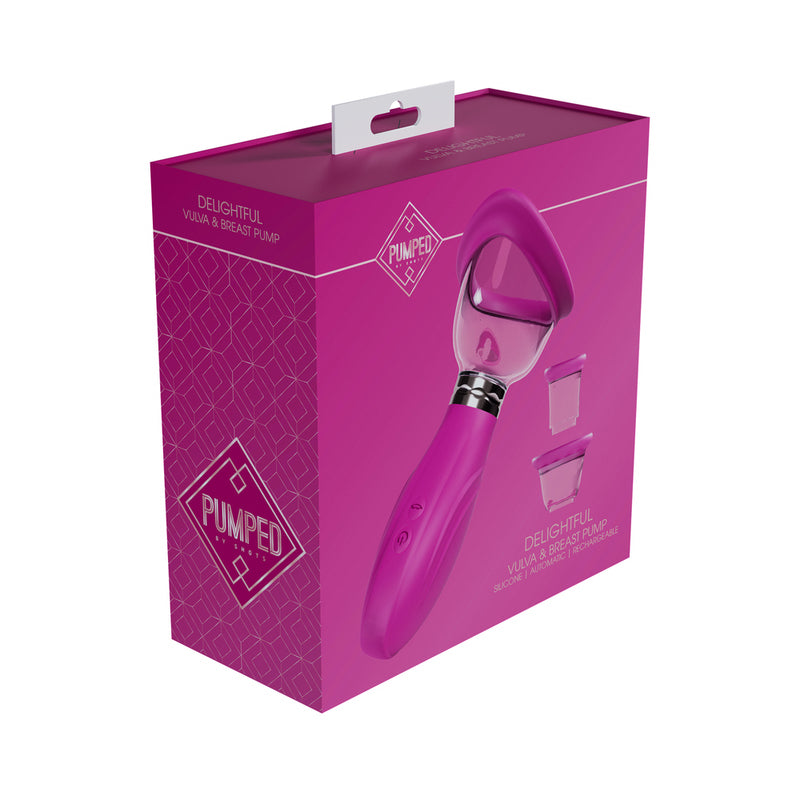 Pumped Delightful AutoVulvBreastPump Pnk