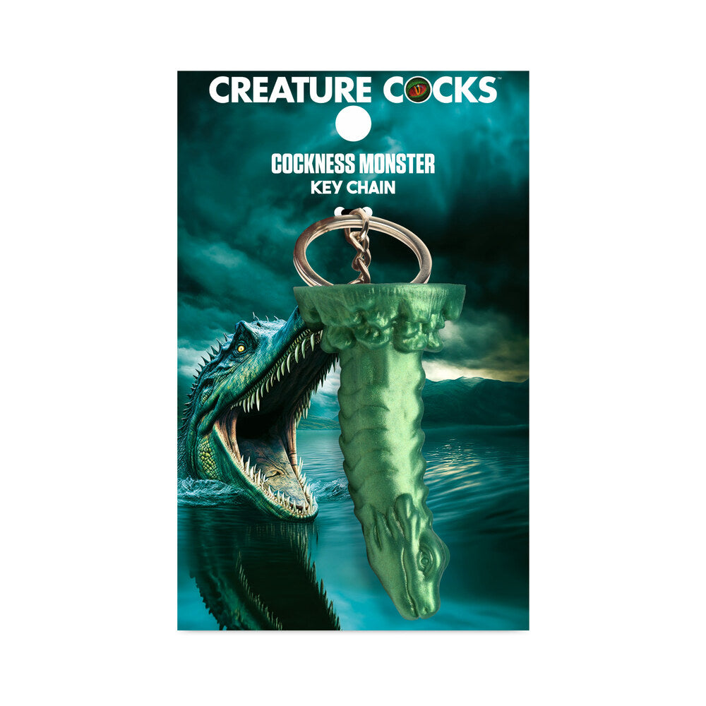 Creature Cocks Cockness Monster Keychain