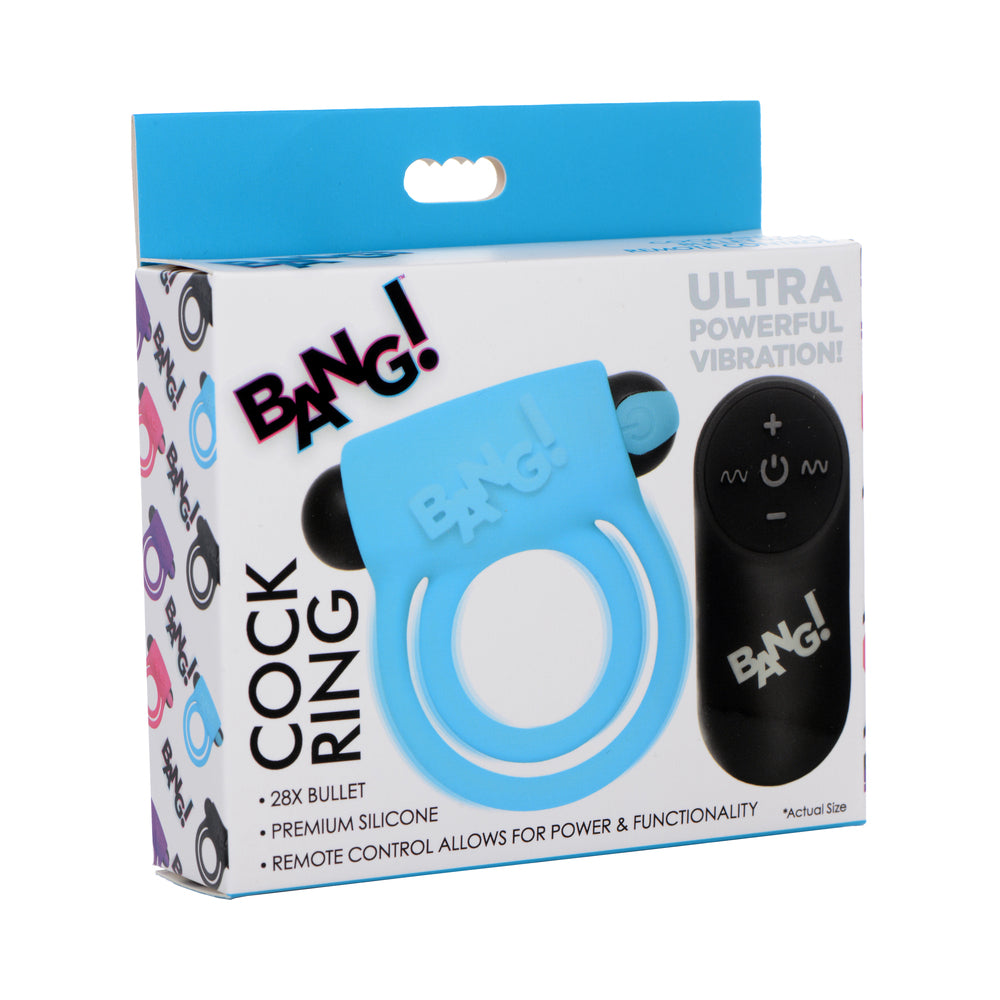 BANG! Silicone C-Ring & Bullet RC Blue