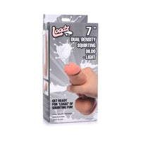 Loadz 7in Dual Density Squirt Dildo Lgt