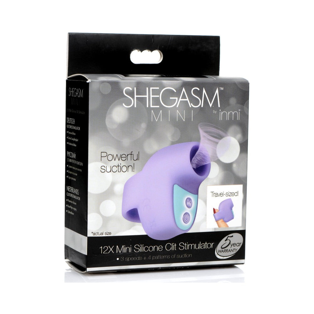 Shegasm Mini 12X Mini Sili Clit Stim Pur