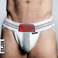 Oxballs Oxjok Bulger Pumper-Sack Slider Jock White Snow 2XL