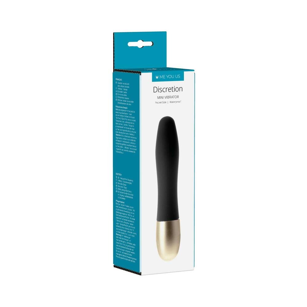 Me You Us Discretion Bullet Vibrator Blk