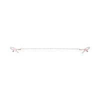 Sportsheets Sex & Mischief Peaches 'n CreaMe Pearl Nipple Clamps
