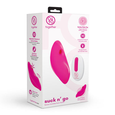 Together Couples Suck N' Go Pink