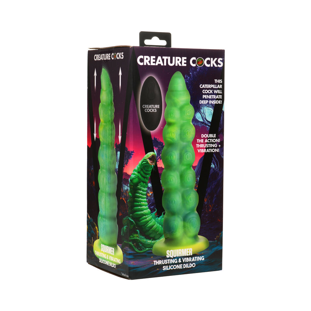 Creature Cocks Squirmer Thrust&Vib Dildo