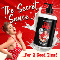 Naughty Jane's Sex Sauce Extra Creamy Lubricant 16 oz.
