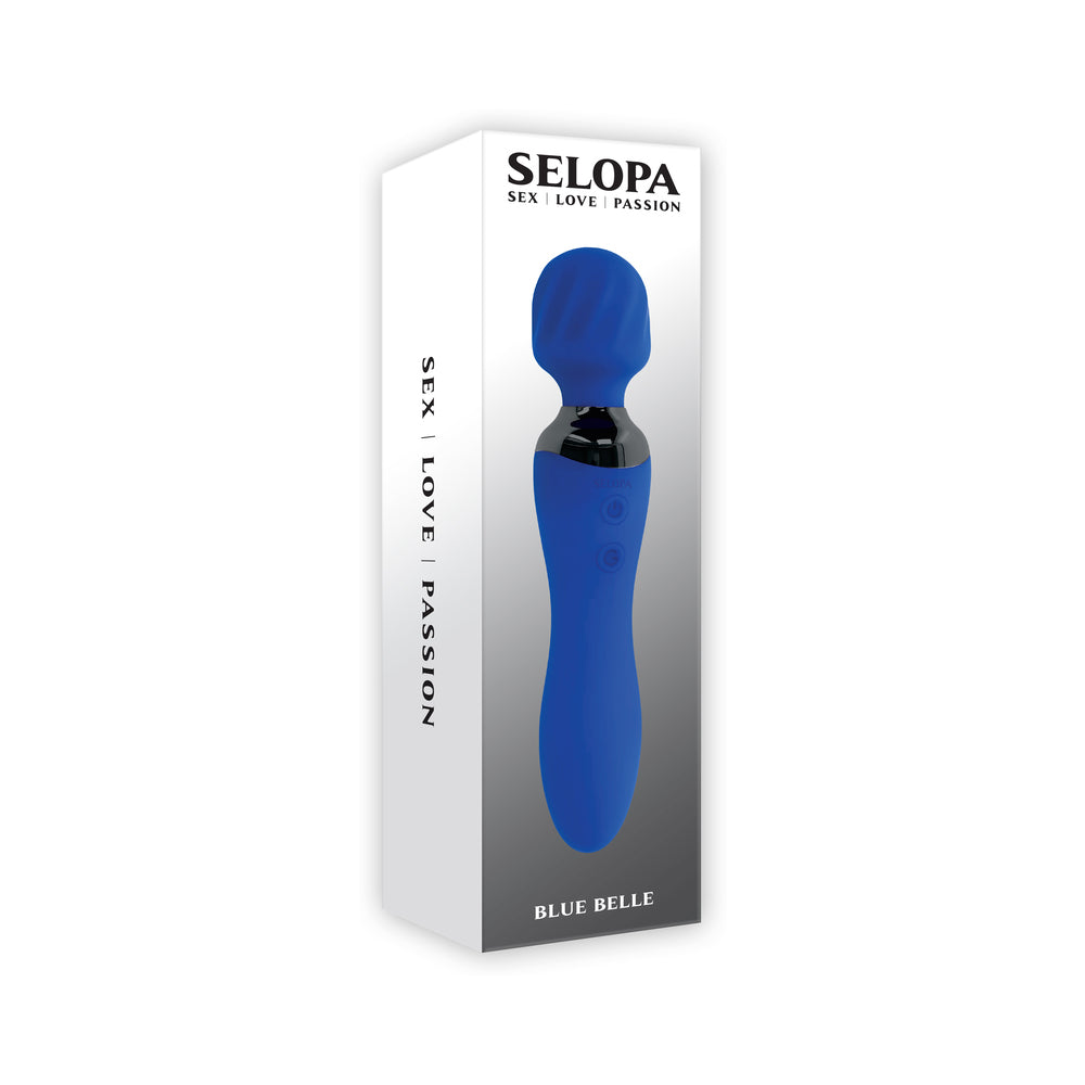 Selopa Blue Belle Rechargeabl Wand&VibBl