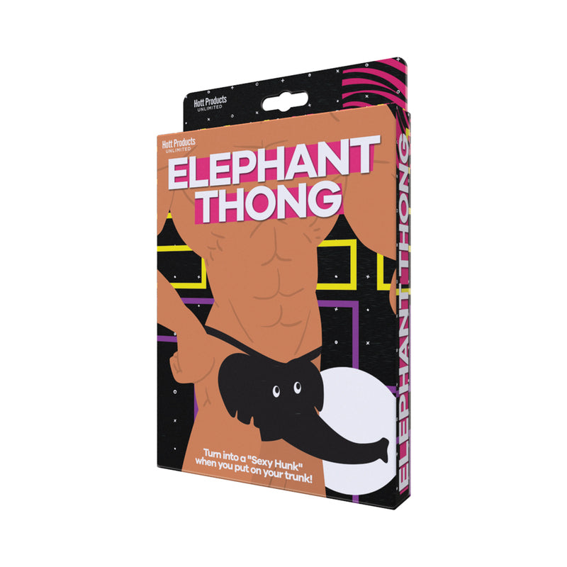 Elephant Thong Black O/S