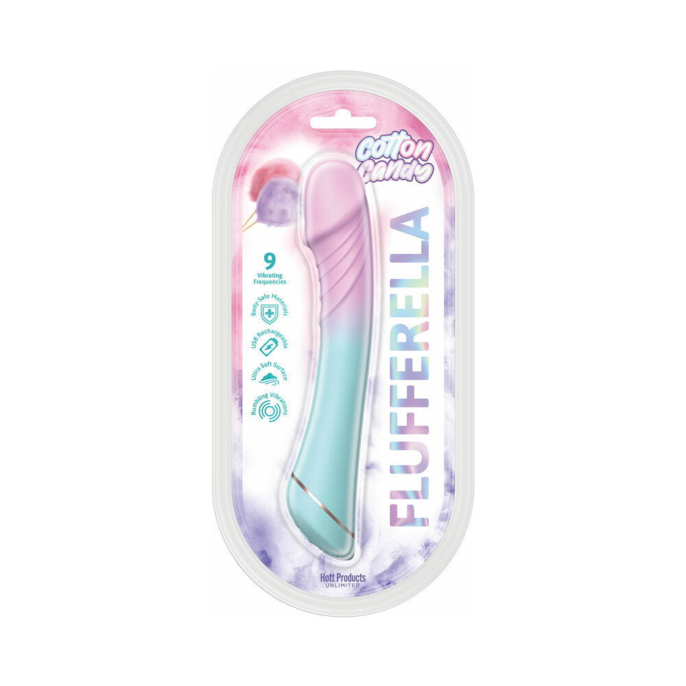 Cotton Candy Flufferella Silicone Dildo