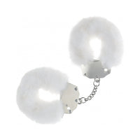Ouch! Heavy-Duty Fluffy Handcuffs White