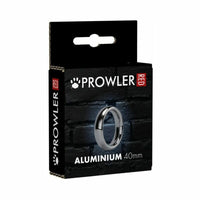 Prowler RED Aluminum Silver 40mm Ring
