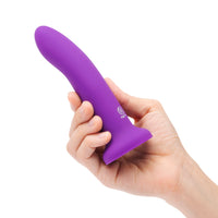 Together Duo 2-Piece 5/7 in. Silicone Dildo & Harness Set Purple