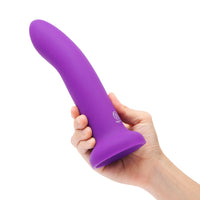 Together Duo 2-Piece 5/7 in. Silicone Dildo & Harness Set Purple