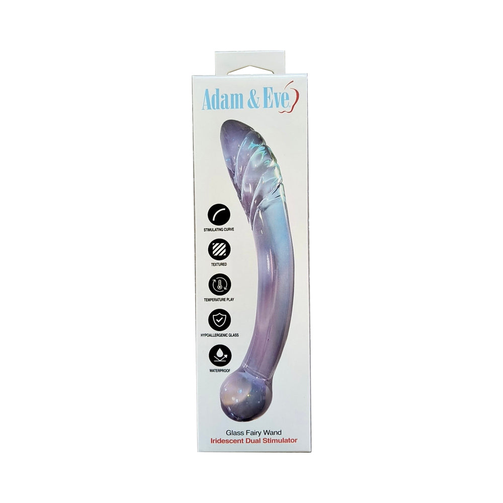 Adam & Eve Glass Fairy Wand
