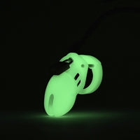 CB-6000S Glow-in-the-Dark Chastity Cage Kit