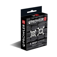 Prowler RED 4 Way Screw Nipple Clamp Set