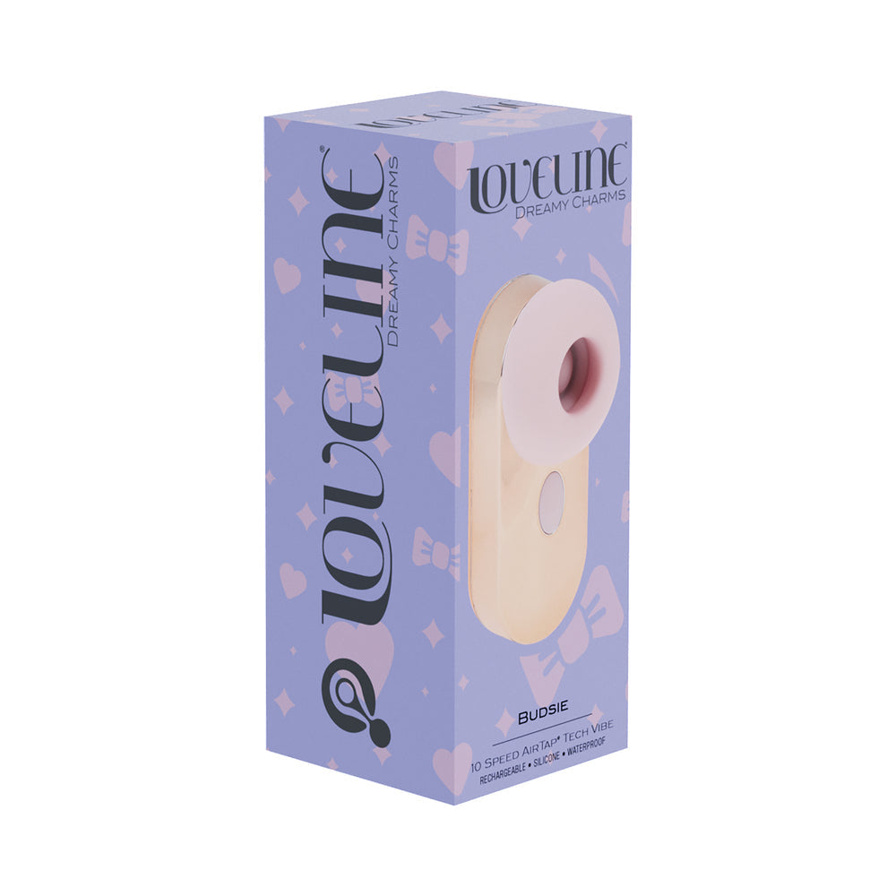 LoveLine Budsie AirTap Technology Vibrator - Pink