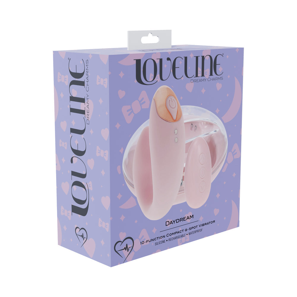 LoveLine Daydream G-Spot and Clitoral Vibrator - Pink