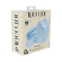 LoveLine Dreamsicle Tapping and Sucking Vibrator - Blue