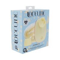 LoveLine Dreamsicle Tapping and Sucking Vibrator - Yellow