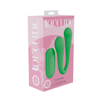 LoveLine FlexEase Dual-Ended Flexible Vibrator - Green