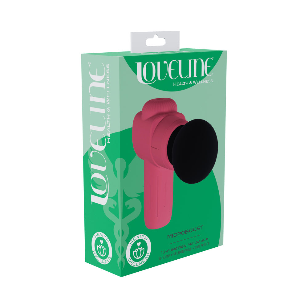 MicroBoost Compact Massager in Pink