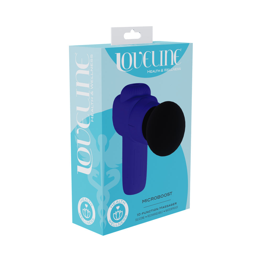MicroBoost Compact Massager in Purple