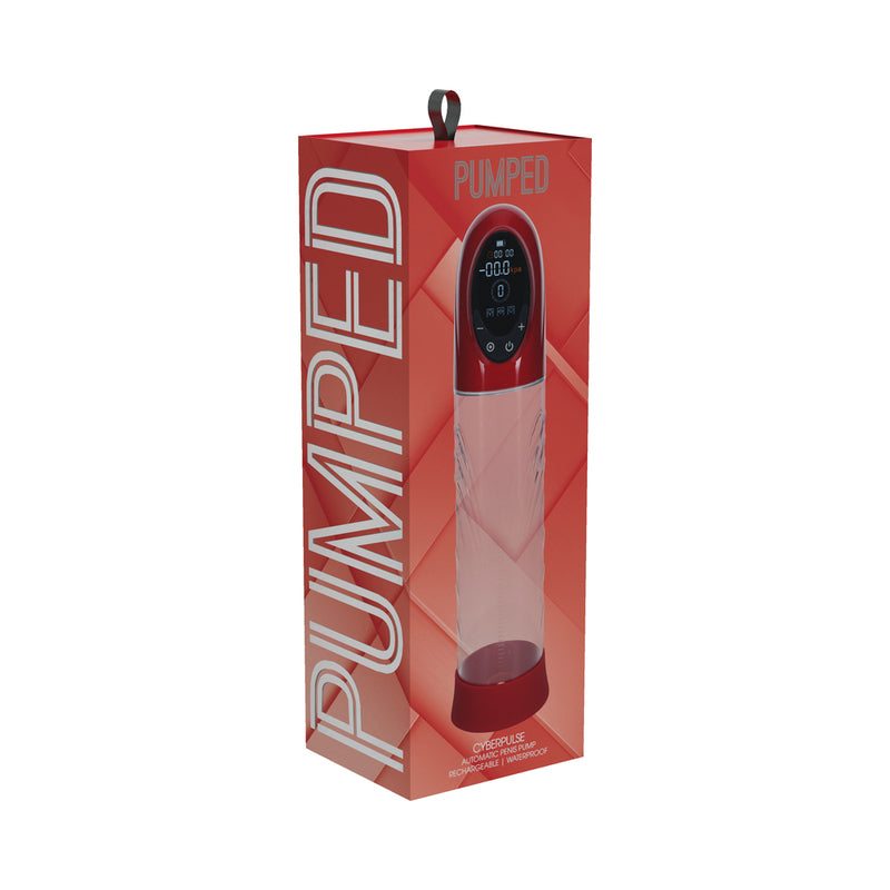 PUMPED CyberPulse Automatic Waterproof Metallic Red