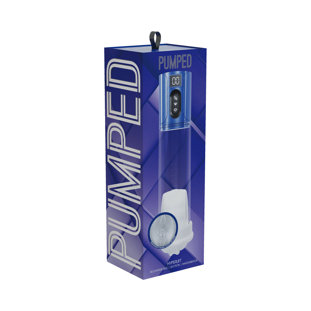 HyperLift Masturbator - Metal Blue