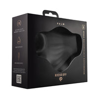 Rocks-Off Palm Vibrating Masturbator Black