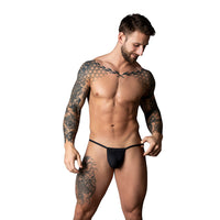 Ultimate Duo Pouch G-String & Red Cock Ring Set