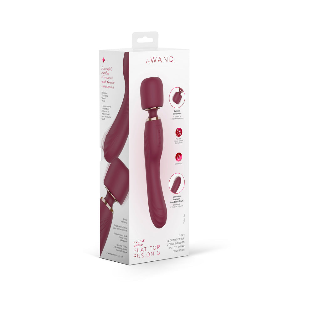Le Wand Flat Top Fusion G Vibrator