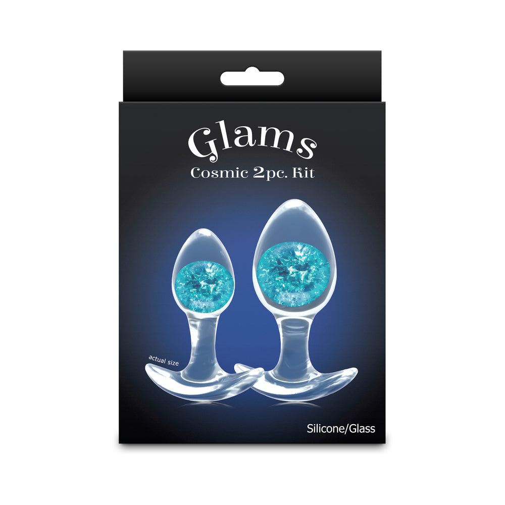 Cosmic Glams Silicone Plug Kit - Blue