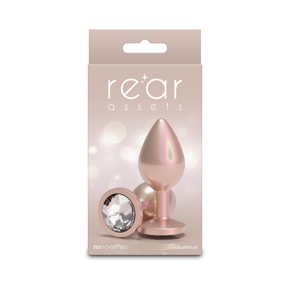Rear Assets Iridescent Champagne/Clear M Plug