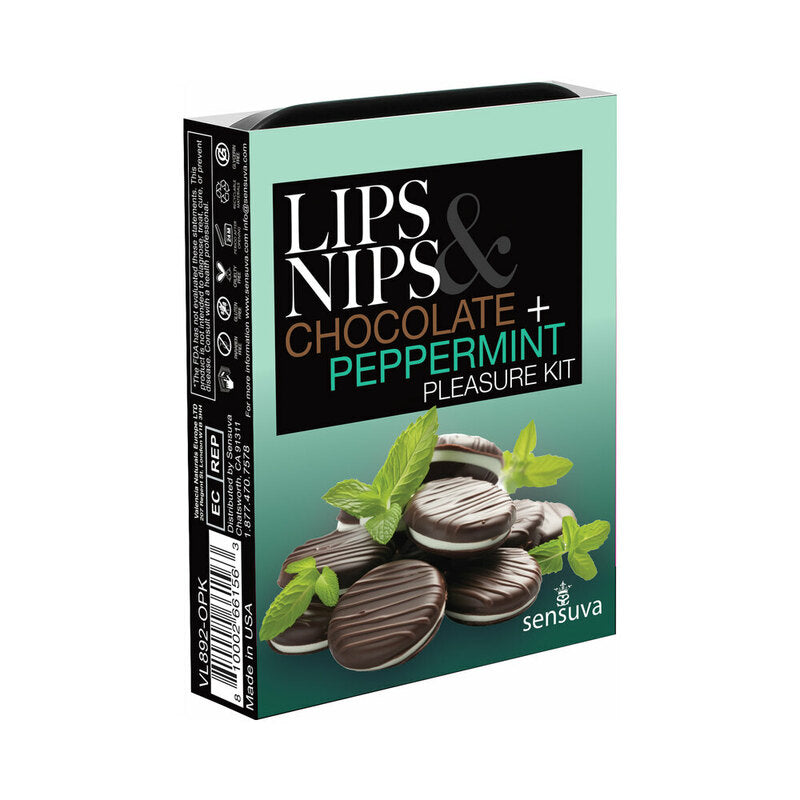Sensuva Lips & Nips‚Ä†Pleasure Kit‚Ä†Chocolate Peppermint