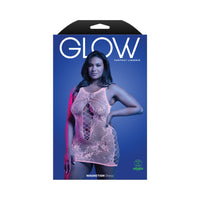 Glow-in-the-Dark Lace Knit Dress - Queen Size