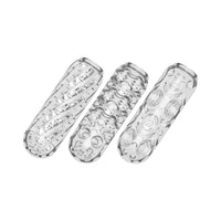 Adam's Crystal Trio Strokers - Triple Pleasure Set