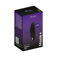 We-Vibe Moxie+ Wearable Clitoral Vibrator Satin Black
