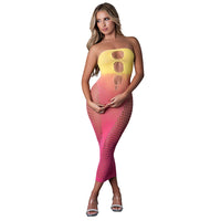 Seamless Gown in Ombre Sunset