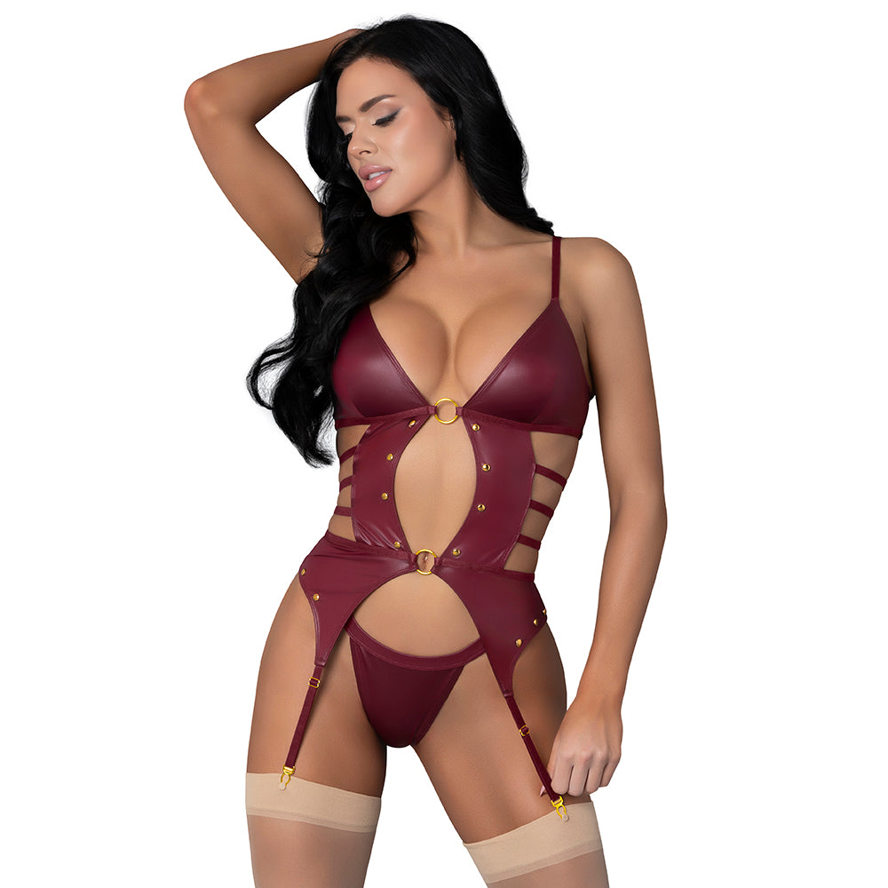 Lust Fetish Kira Basque Set